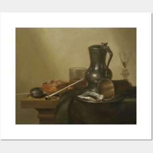 Tobacco Still Life by Willem Claeszoon Heda Posters and Art